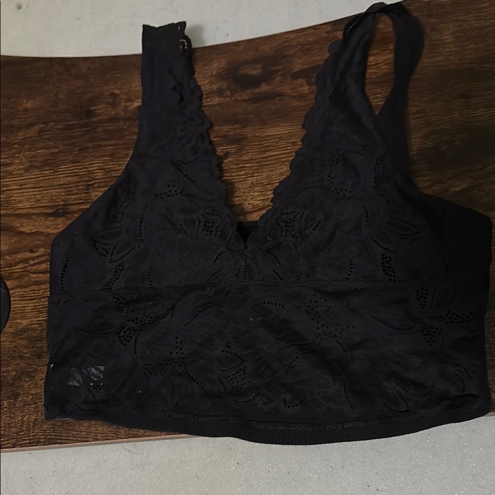 Aerie Black Lace Bralette